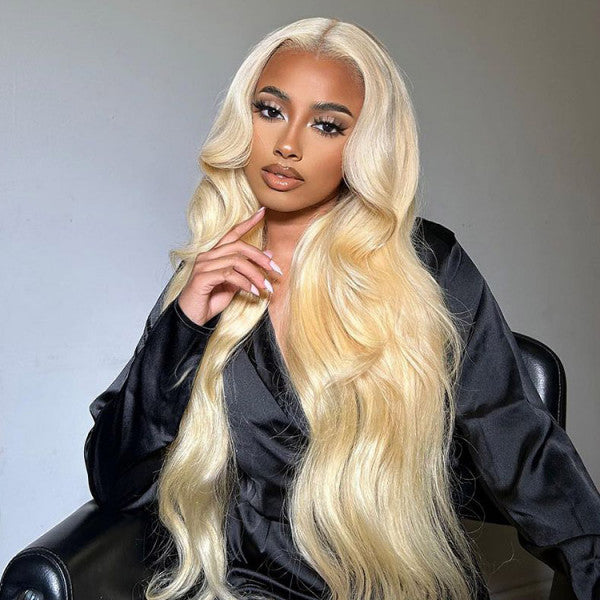 Luxury Hair Line #613 Blonde HD 6*8 Lace 30 Inches Long Wig